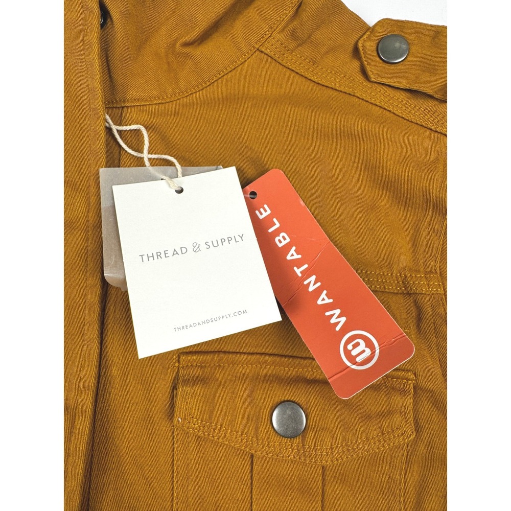 Thread & Supply Utility Jacket Ochre Large NWT - Picture 6 of 11